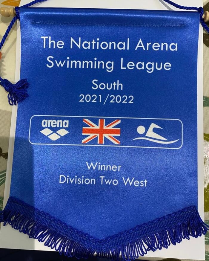 The National Arena Swimming League South 2021/2022 Winner City of Southampton Swimming Club